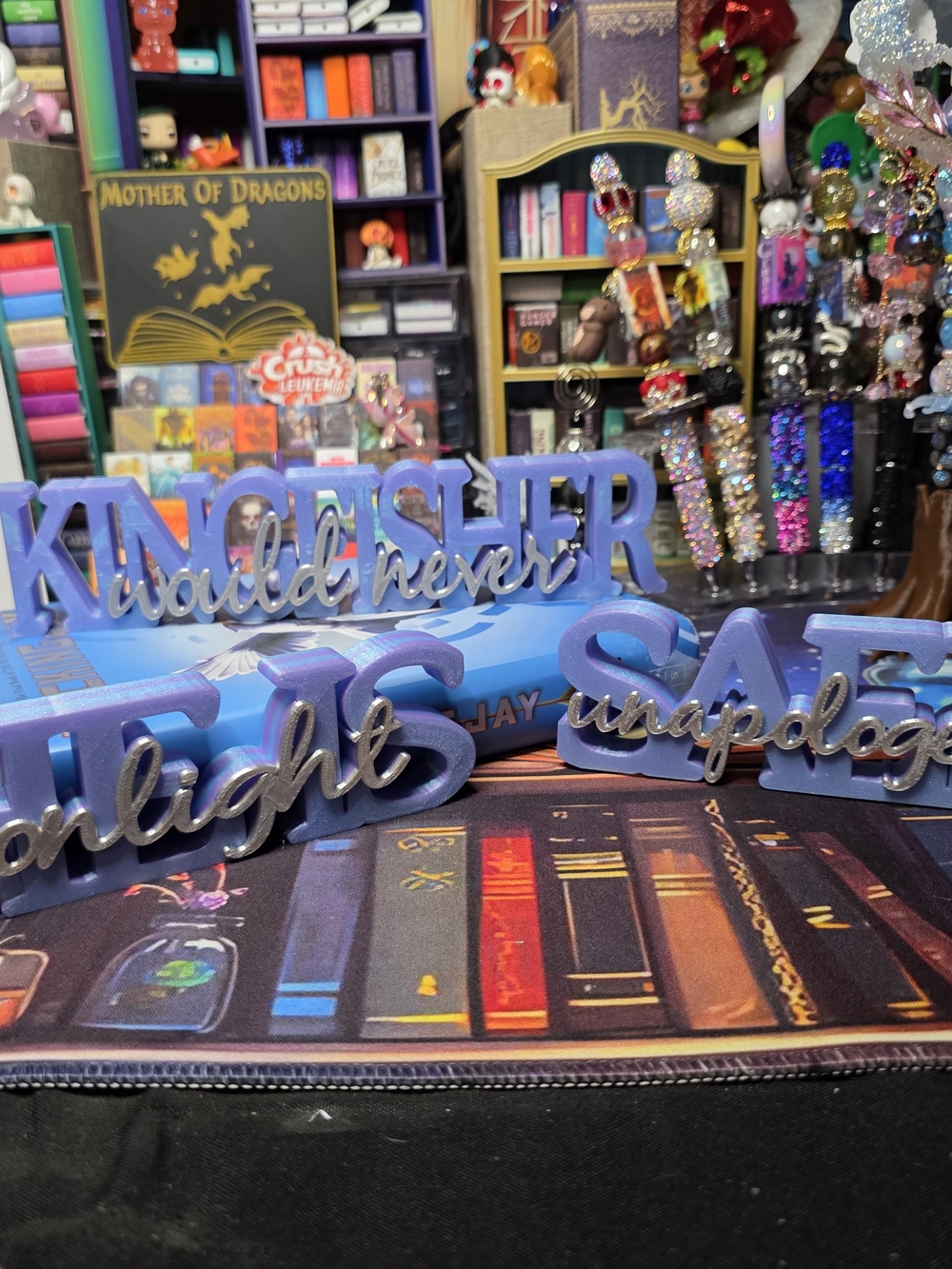 Quicksilver (Fae & Alchemy) Bookshelf Sitters